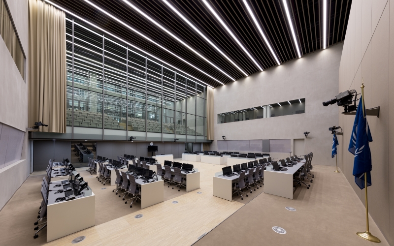 © ICC-CPI. On 17 March 2023, ICC Pre-Trial Chamber II issued an arrest warrant for Vladimir Vladimirovich Putin, President of the Russian Federation, in the context of the situation in Ukraine, for war crimes and crimes against humanity.
